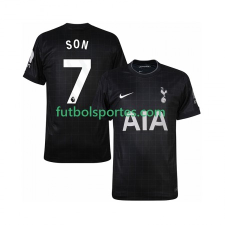 Camiseta Tottenham Hotspur Son Heung-Min 7 Segunda Equipación 2025/2026